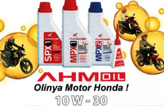 Update Daftar Harga Oli AHM Terbaru