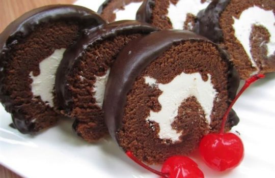 Resep dan Cara Membuat Bolu Gulung Coklat Nikmat Anti Bantat