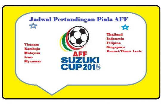 Jadwal Lengkap Pertandingan Piala AFF 2018
