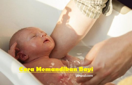 Cara Memandikan Bayi Yang Wajib Orang Tua Ketahui