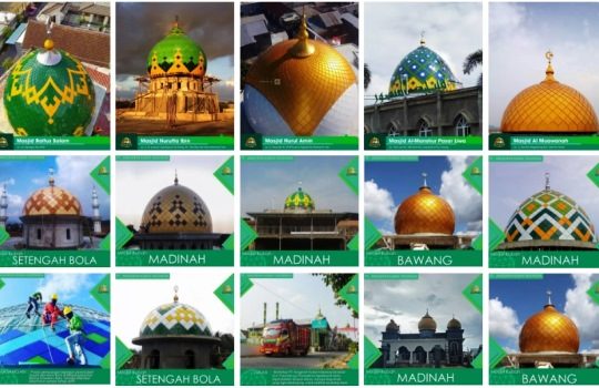 Percayakan Pembuatan Kubah Masjid kepada Jasa Konstruktor yang Terpercaya