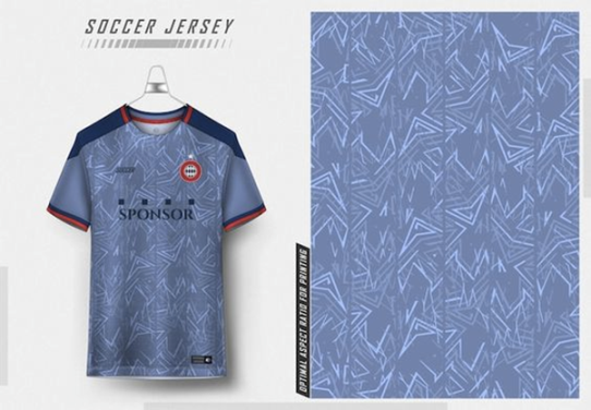 Desain Jersey Futsal Abstrak