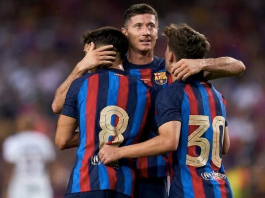 Desain Jersey Futsal Barcelona