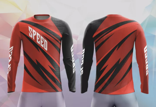 Desain Jersey Voli Long Sleeve