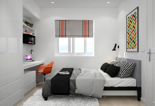 Kamar Tidur Minimalis dengan Desain Simple