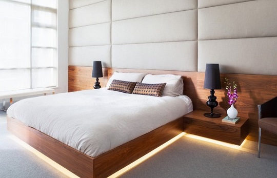 Kamar Tidur Minimalis dengan Pencahayaan yang Baik