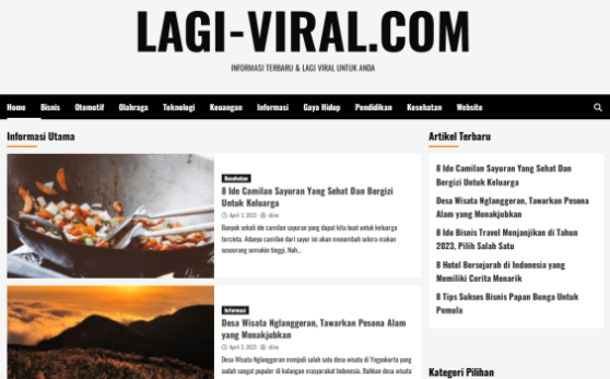 Apa yang Bisa Kamu Dapatkan di Blog Lagi Viral.Com