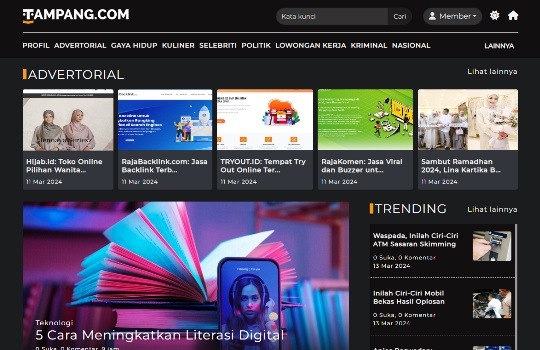 Mengenal Tampang.com, Media Online Terpercaya untuk Informasi Terkini dari Berbagai Kategori