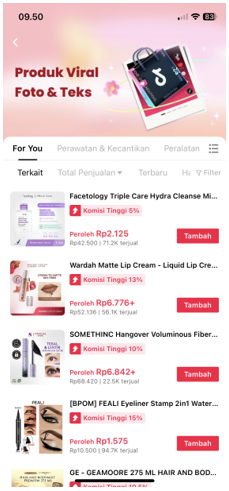 Produk Viral untuk Konten Foto & Teks